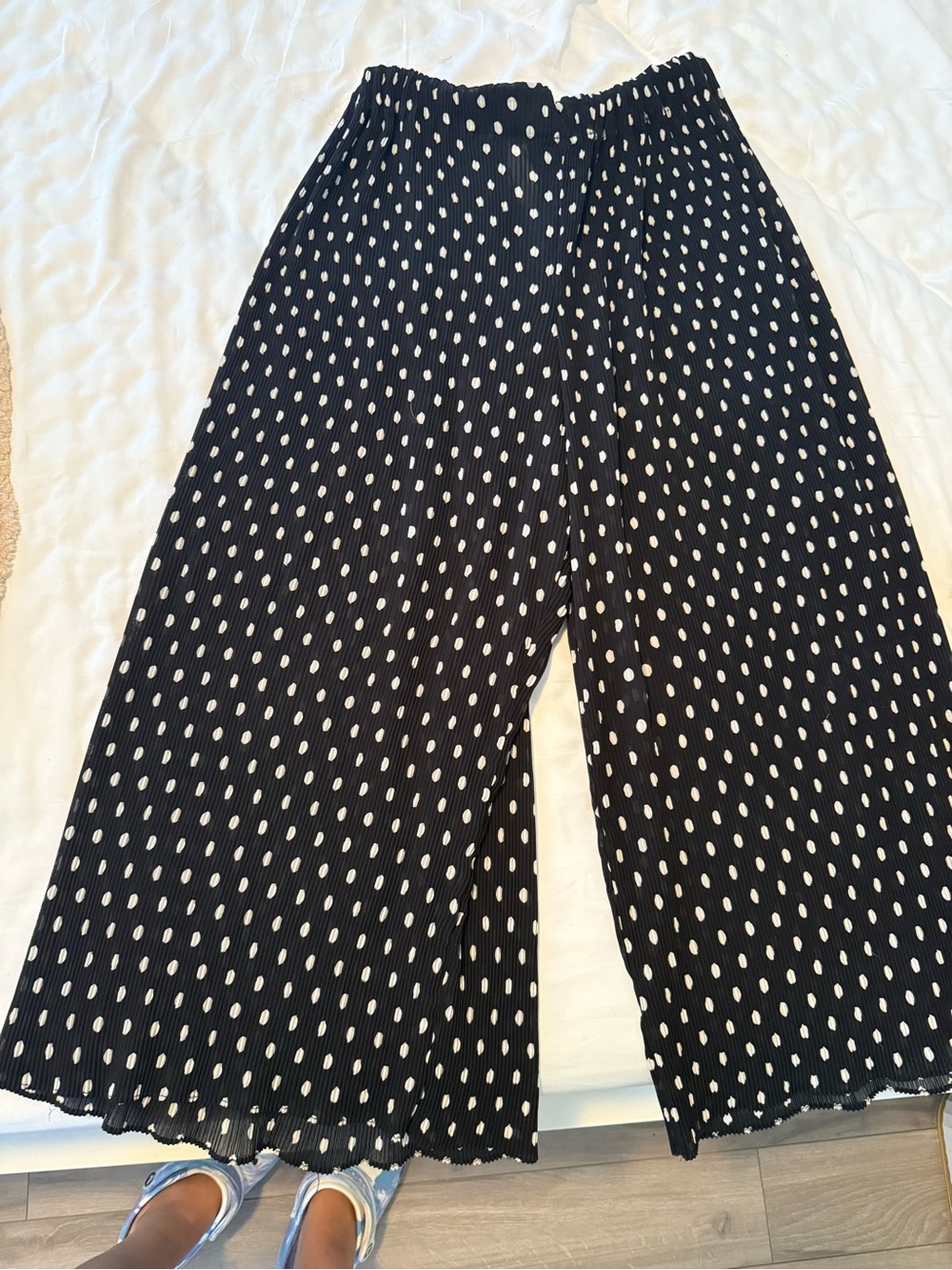 Zimmermann Black and White Printed pants